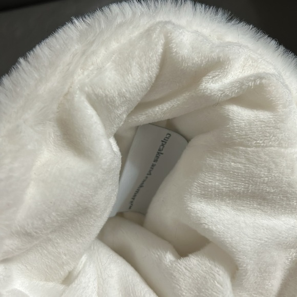 COPY - Cupcakes & Cashmere White Furry Stocking - Picture 3 of 6